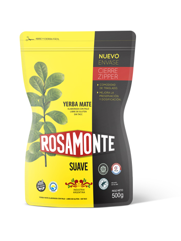 Rosamonte Zipper SUAVE